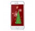 Vianočný presýpací kryt iPhone 6/6S - zlatý